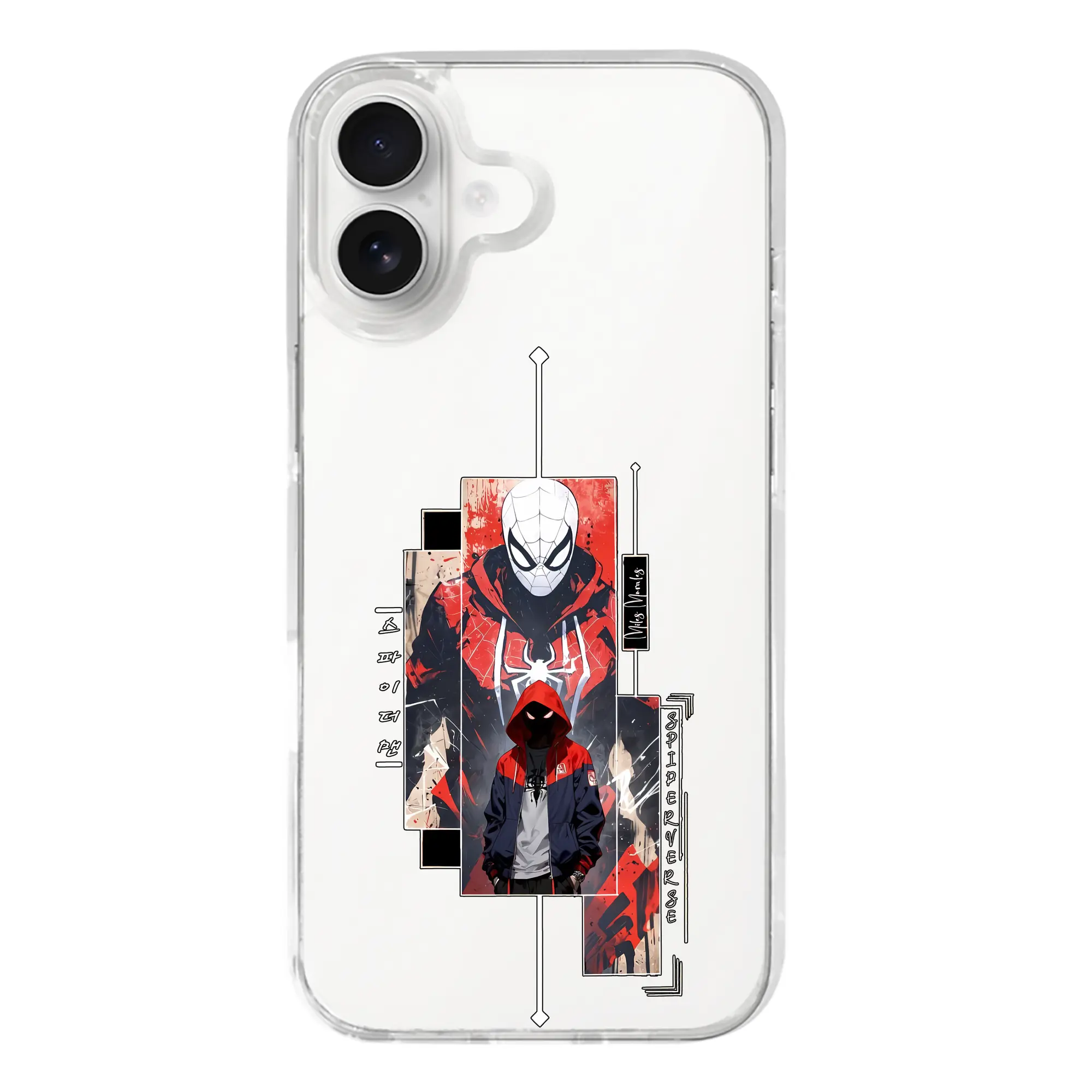 アベンジャーズ (Avenjāzu) グッズ スパイダーマン（Spider-Man） - iPhone 17シリーズ 透明スマホケース – 薄型・耐衝撃・精密フィット保護カバー